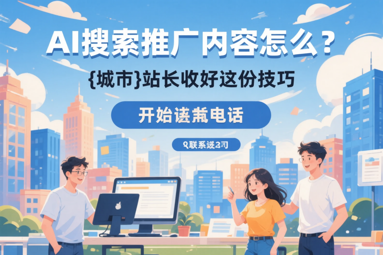 AI搜索推广内容怎么写？淮南站长收好这份技巧
