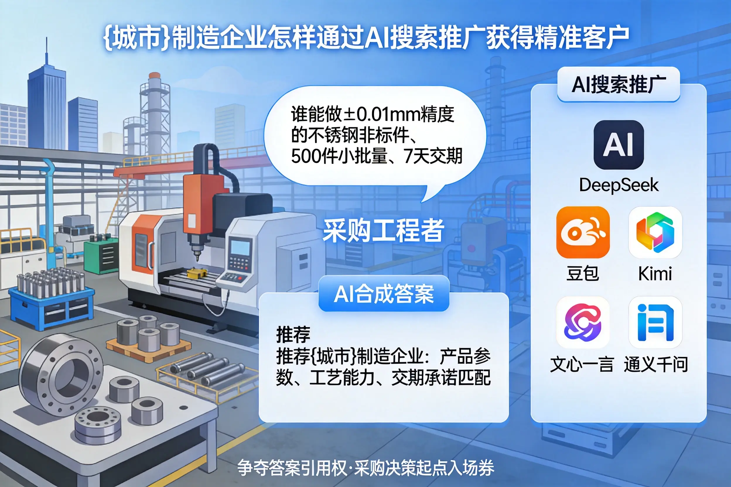 淮南制造企业怎样通过AI搜索推广获得精准客户