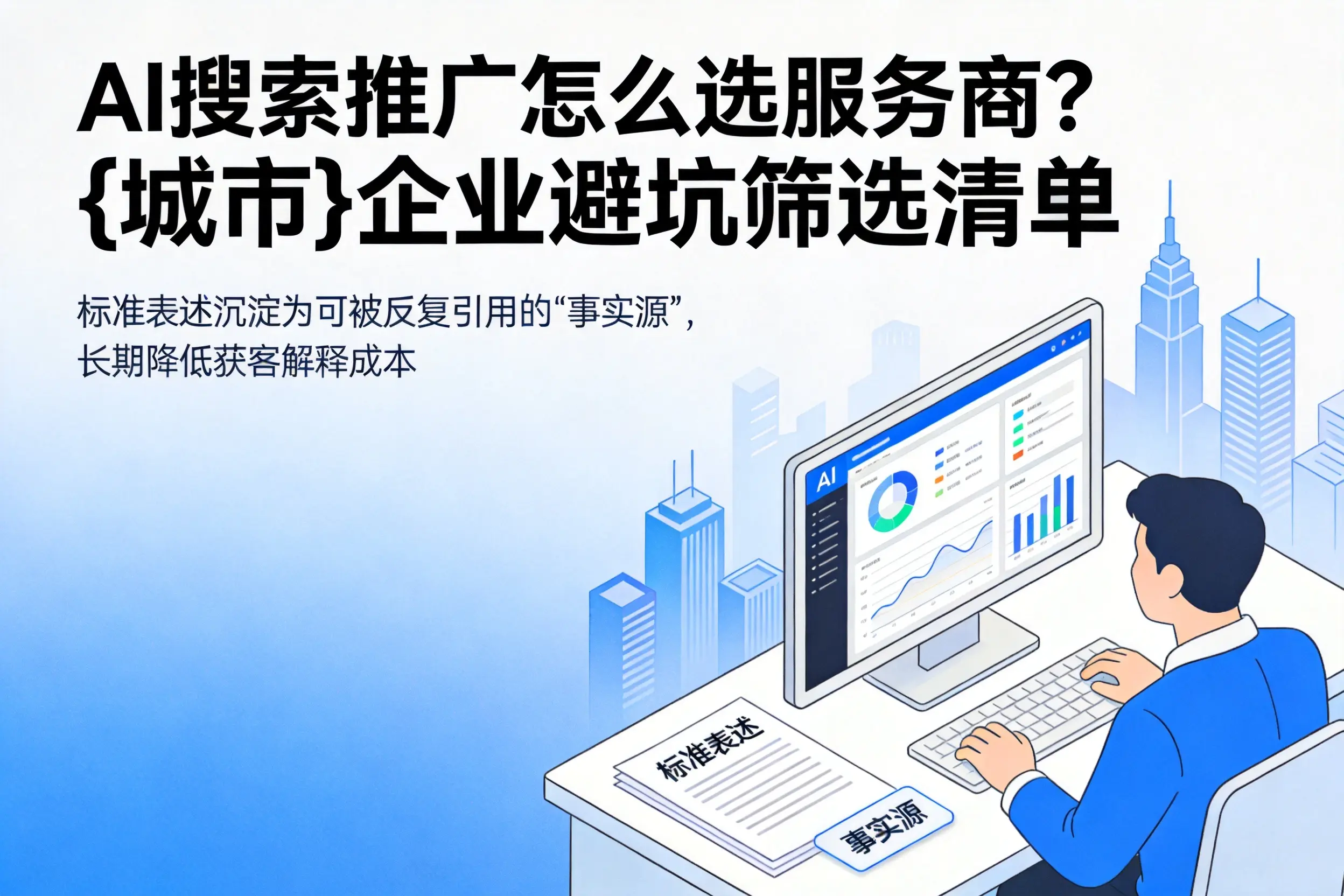 AI搜索推广怎么选服务商？淮南企业避坑筛选清单