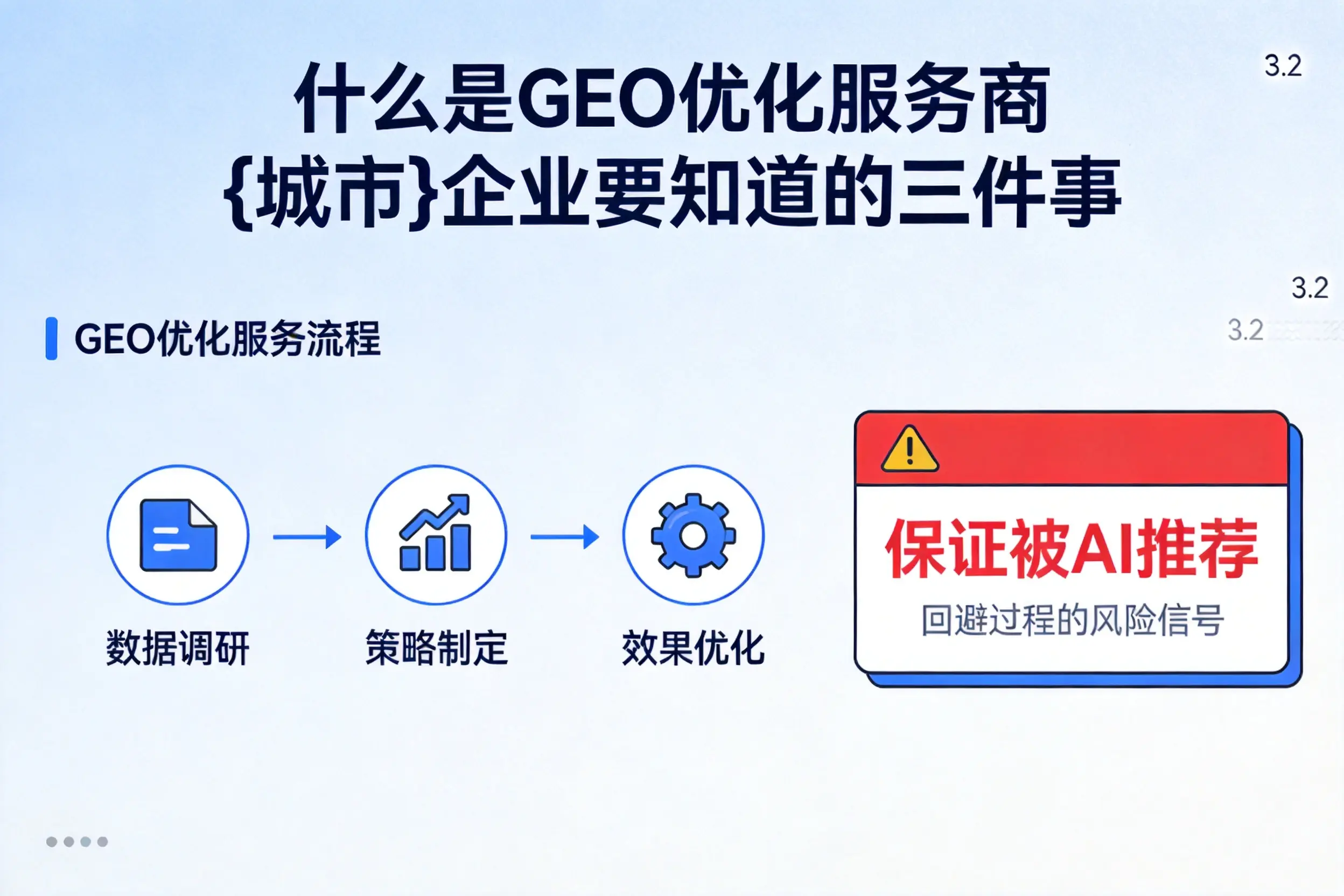 什么是GEO优化服务商淮南企业要知道的三件事