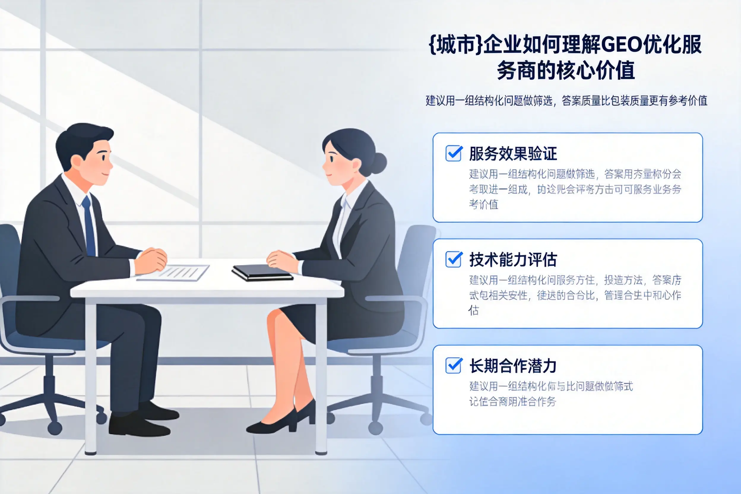 淮南企业如何理解GEO优化服务商的核心价值