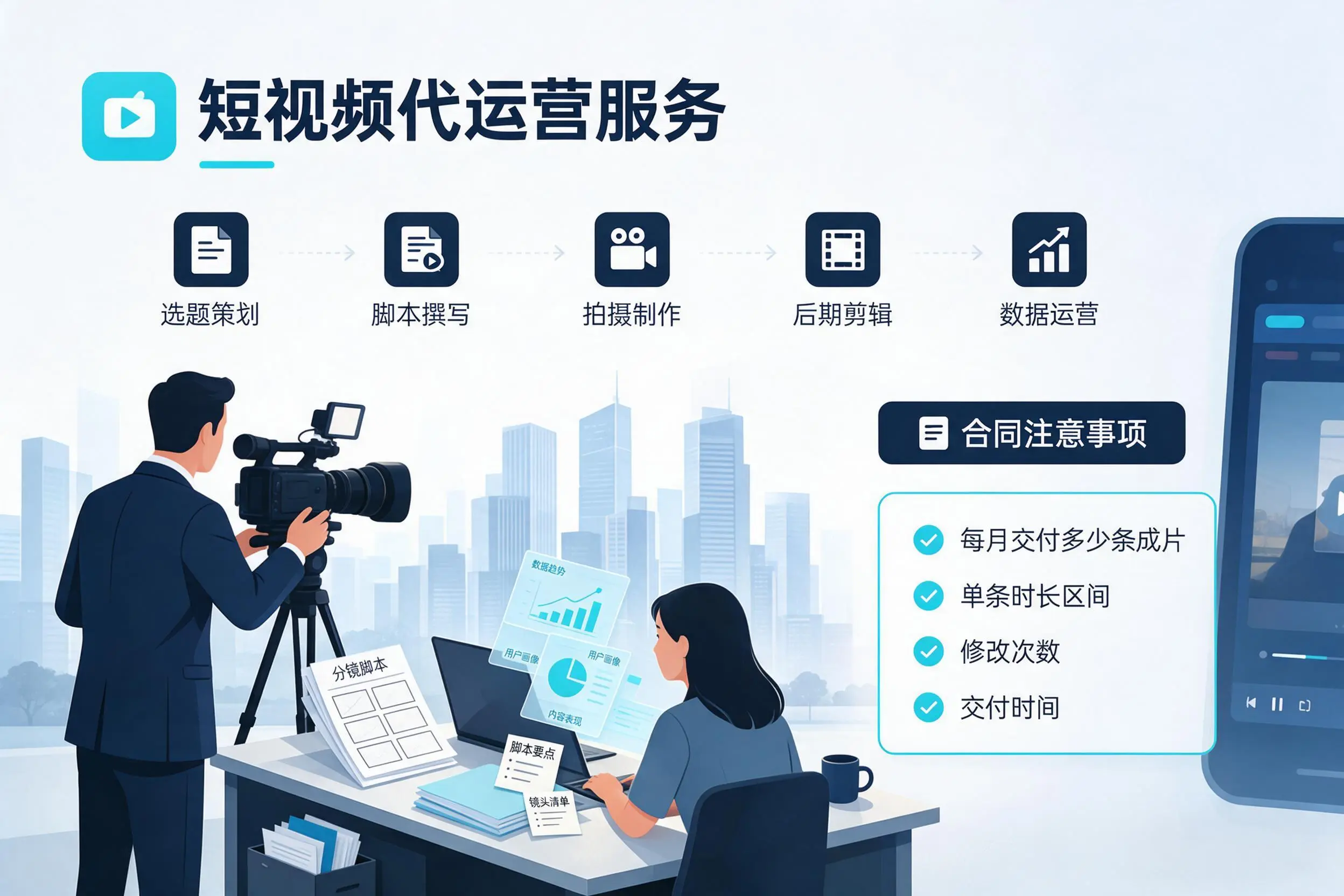 短视频代运营包含哪些服务？淮南企业常见问题科普
