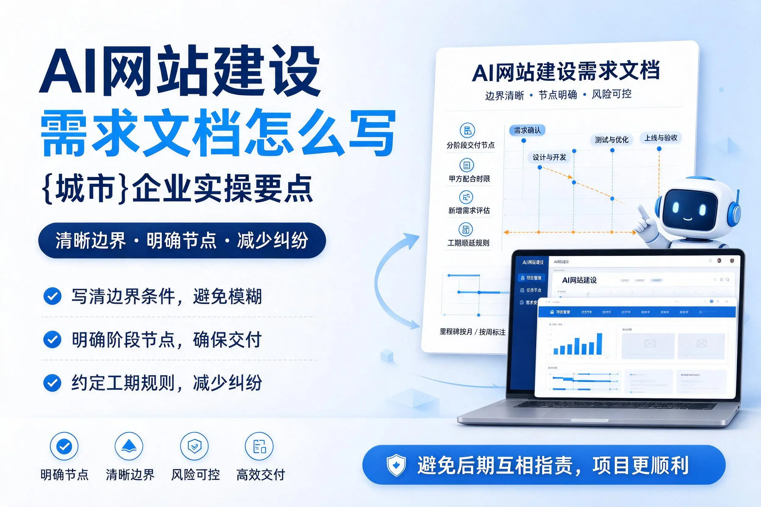 AI网站建设需求文档怎么写,淮南企业实操要点